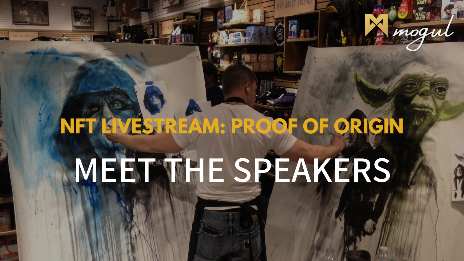 NFT Livestream Proof of Origin - The Speakers! Rob-Prior-Twitter